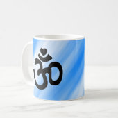 Heart Om Sign - Mok voor Yoga Lovers (Voorkant links)