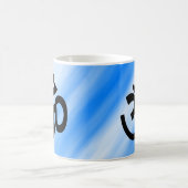 Heart Om Sign - Mok voor Yoga Lovers (Center)