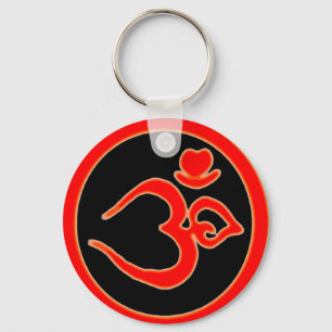 Heart Om Sign - Yoga Sleutelhanger / Gifts
