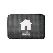 Heart on a House Doormat Badmat (Voorkant)