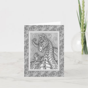 HEART OP EEN VALENTIJN VAN DE BORREL VAN DE PINK V KAART