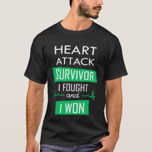 Heart overlevende, ik vocht en won t-shirt