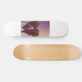 Heart Palm Tree-Schaats Skateboard (Horizontaal)