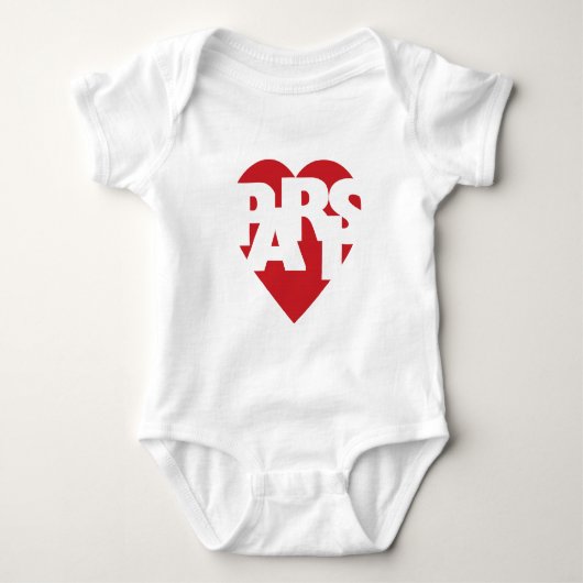 Heart Paris Romper (Voorkant)