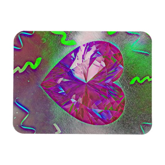 Heart Party Magneet (Horizontaal)