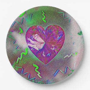 Heart Party Papieren Bordje