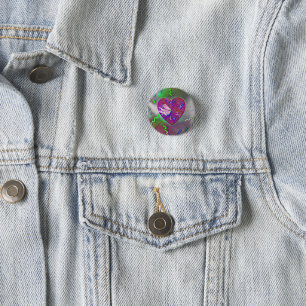 Heart Party Ronde Button 3,2 Cm