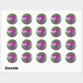 Heart Party Ronde Sticker (Vel)