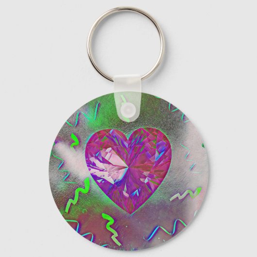 Heart Party Sleutelhanger (Voorkant)