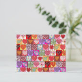 HEART PATCHES BRIEFKAART (Staand voorkant)