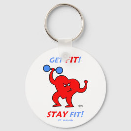 Heart Patient Motivatie Cardio Fitness Sleutelhanger