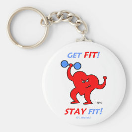 Heart Patient Motivatie Cardio Fitness Sleutelhanger