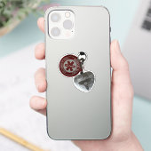 HEART PATIENT STICKER (Telefoon)