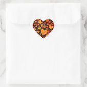 HEART-patroon ART. 8 Hart Sticker (Tas)
