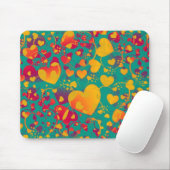 HEART-patroon ART 9 Muismat (Met muis)