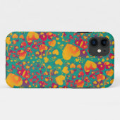 HEART-patroon - oceaangroene liefde Case-Mate iPhone Case (Achterkant (horizontaal))