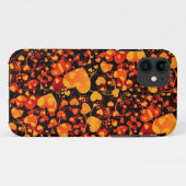 HEART-patroon - zwart geel rood Case-Mate iPhone Case (Achterkant (horizontaal))