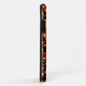HEART-patroon - zwart geel rood Case-Mate iPhone Case (Achterkant/rechts)