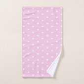 Heart Pattern Bath Towel set Bad Handdoek (Handdoek)