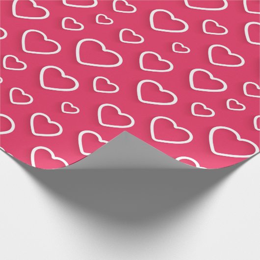 Heart Pattern Cadeaupapier (Hoek)