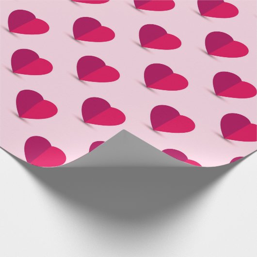 Heart Pattern Cadeaupapier (Hoek)