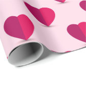 Heart Pattern Cadeaupapier (Rol Hoek)
