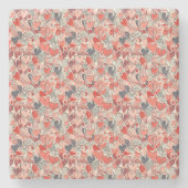 Heart Pattern - Cute and Lovely Valentine's Day Stenen Onderzetter (Voorkant)