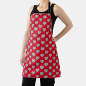 Heart Pattern Cute Red & Black Schort (Insitu)