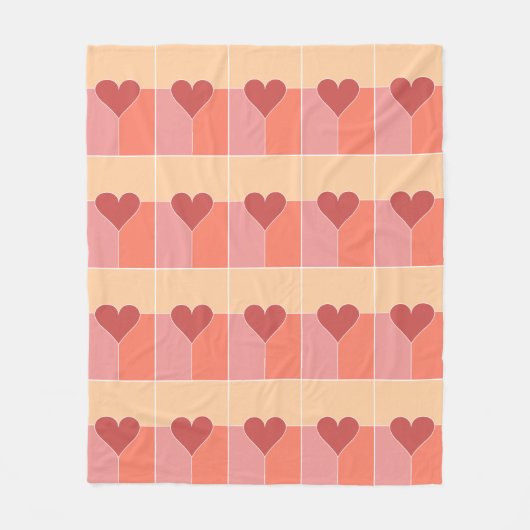 Heart Pattern dekens (Voorkant)