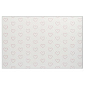 Heart Pattern Fabric Stof (Fat Quarter)