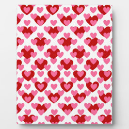 Heart Pattern Fotoplaat