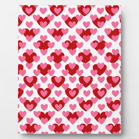 Heart Pattern Fotoplaat (Voorkant)