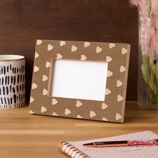 Heart Pattern Gegraveerde Lijstjes (Links)