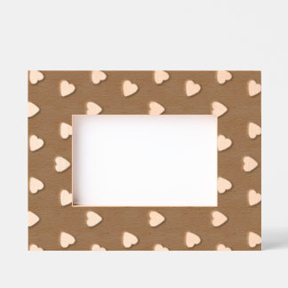 Heart Pattern Gegraveerde Lijstjes