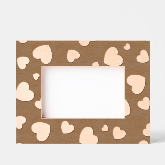 Heart Pattern Gegraveerde Lijstjes (Voorkant)