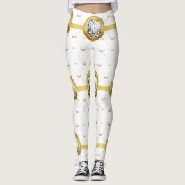 HEART PATTERN LEGGINGS