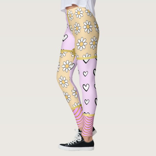 HEART PATTERN LEGGINGS (Links)