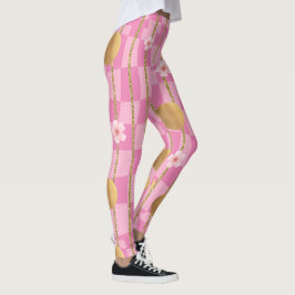 HEART PATTERN LEGGINGS