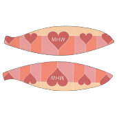 Heart Pattern monogram basketbal (Panelen)