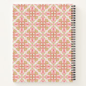 Heart Pattern Notebook – Customize Interior Pages Notitieboek (Achterkant)