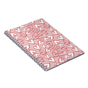 Heart Pattern Notitieboek