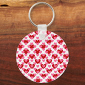 Heart Pattern Sleutelhanger (Voorkant)