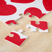 Heart Pattern Valentijn Frustrating Legpuzzel (Zijkant)