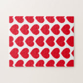 Heart Pattern Valentijn Frustrating Legpuzzel (Horizontaal)