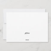 Heart Pattern Wenskaart Feestdagenkaart (Achterkant)