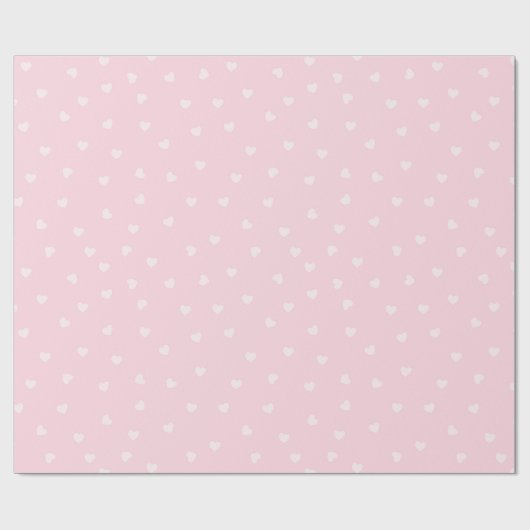Heart Pattern Wrapping Paper Cadeaupapier (Vlak)