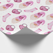 Heart Pattern Wrapping Paper Cadeaupapier (Hoek)