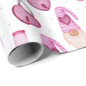 Heart Pattern Wrapping Paper Cadeaupapier (Rol Hoek)