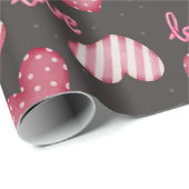Heart Pattern Wrapping Paper Cadeaupapier (Rol Hoek)