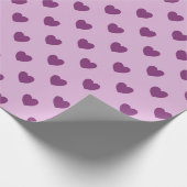 Heart Pattern Wrapping Paper Cadeaupapier (Hoek)